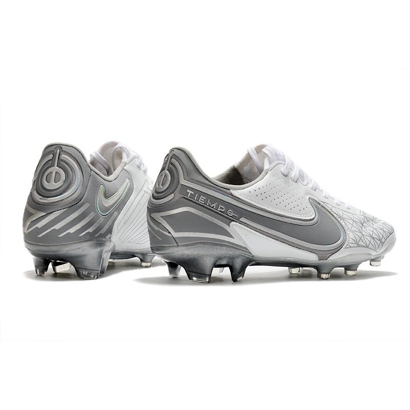 Nike Tiempo Legend IX Elite FG Bílý Šedá